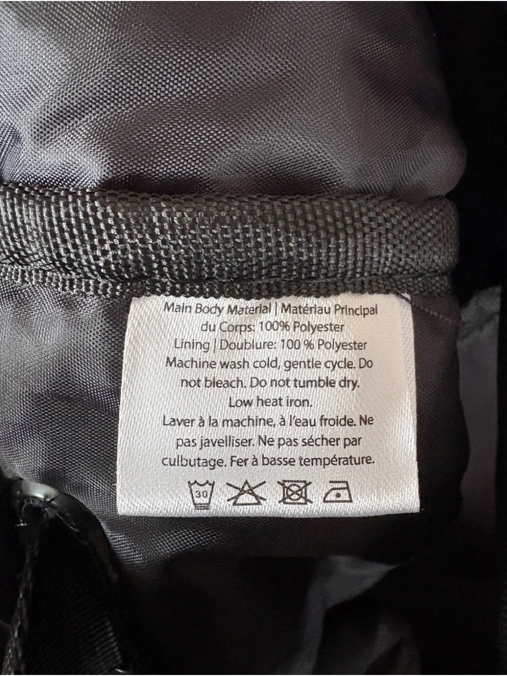 Beyond Yoga Black Convertible Gym Bag Backpack Zip Pocket with Carry Handles NWT